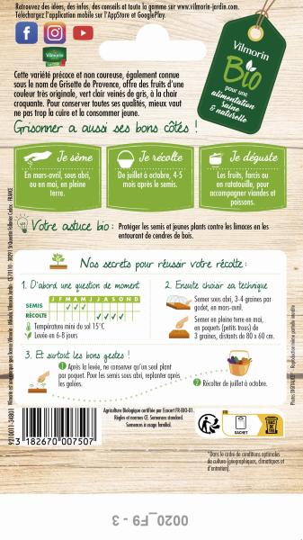 Potagères - Courgette Greyzini - BIO - MEDIA_PACKAGING_VERSO